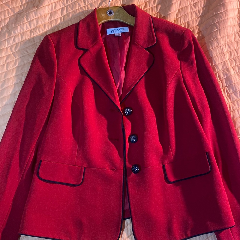 1990’s vintage Red blazer! Amazing condition!!